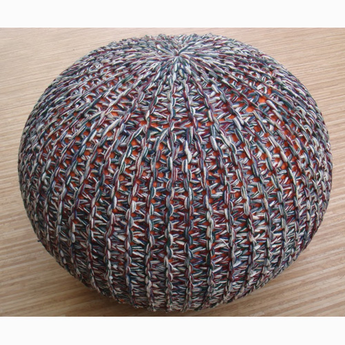 Knitted Poufs-1238