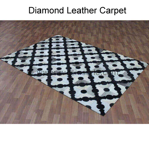 Hair On Leather Carpets PAT-4508