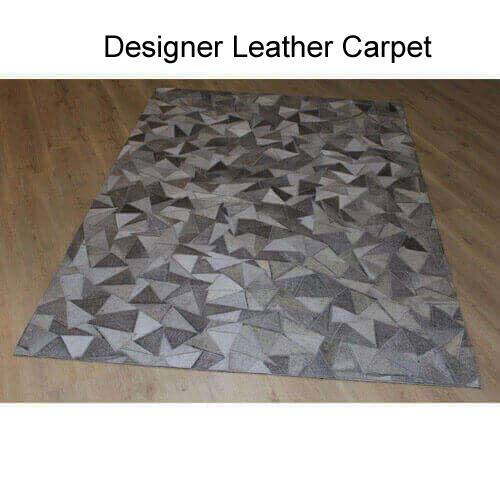 Hair On Leather Carpets PAT-4537